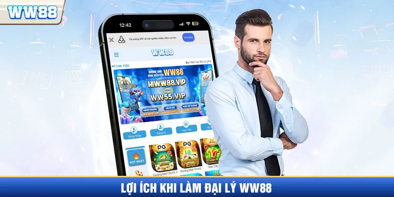 Lợi ích to lớn khi làm đại lý WW88